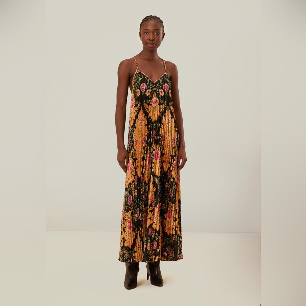 FARM Rio Arabesque Floral Maxi Dress